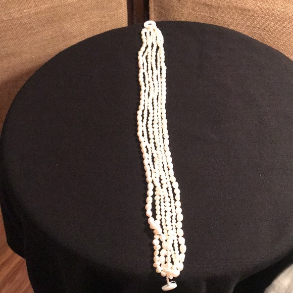 Fresh Water 5 Strand Pearls - Picture 8 of 9